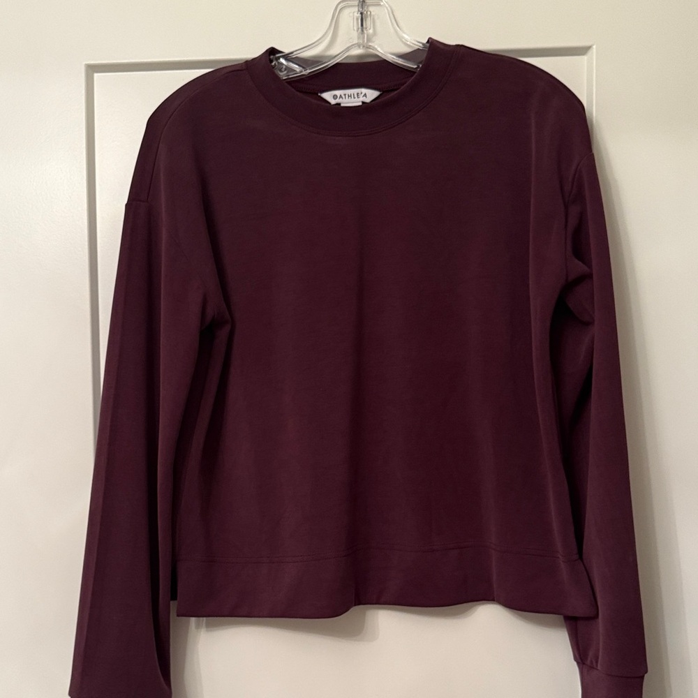Athleta Softstreme Long Sleeve Sweatshirt
